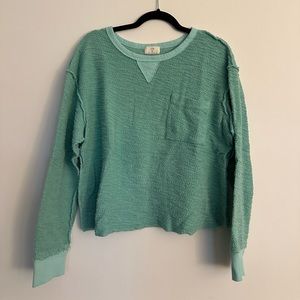 T.La slub sweatshirt from Anthropologie - M